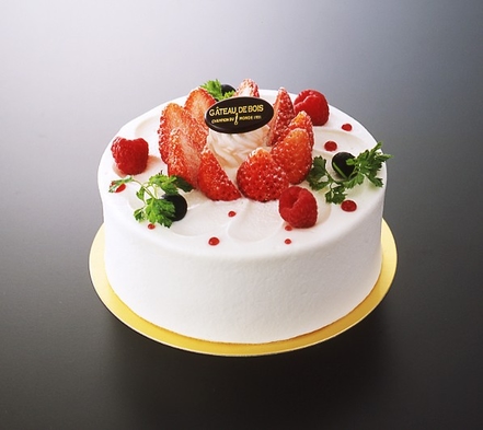 【週末限定】人気洋菓子店『GATEAU DES BOIS』のケーキを味わう！記念日プラン【朝夕2食】